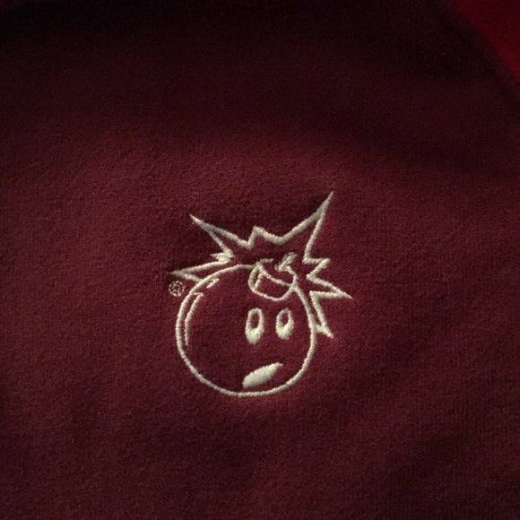 Men’s Hundreds Red/Maroon/Wine Hoodie Size Small - Picture 4 of 5